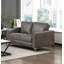 Causeuse en microfibre moderne et contemporaine 61 po Edwinn-106769816-111721532