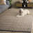 Natural Fiber 661 Flatweave Jute/Cotton Geometric Rug in Natural/Black/Ivory/Dark Gray-108597212