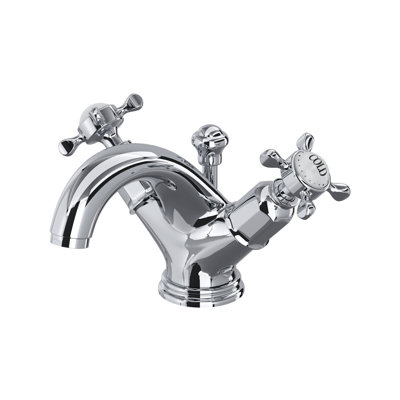 Edwardian Single-Hole Bathroom Faucet With Drain Assembly