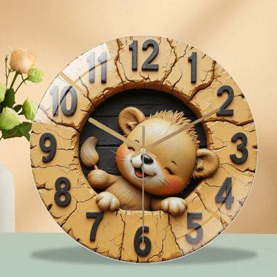 Horloge murale mignonne 12 po