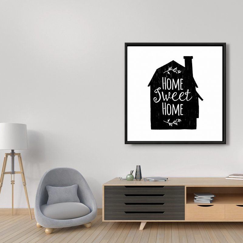 "Home Sweet Home" sur toile
