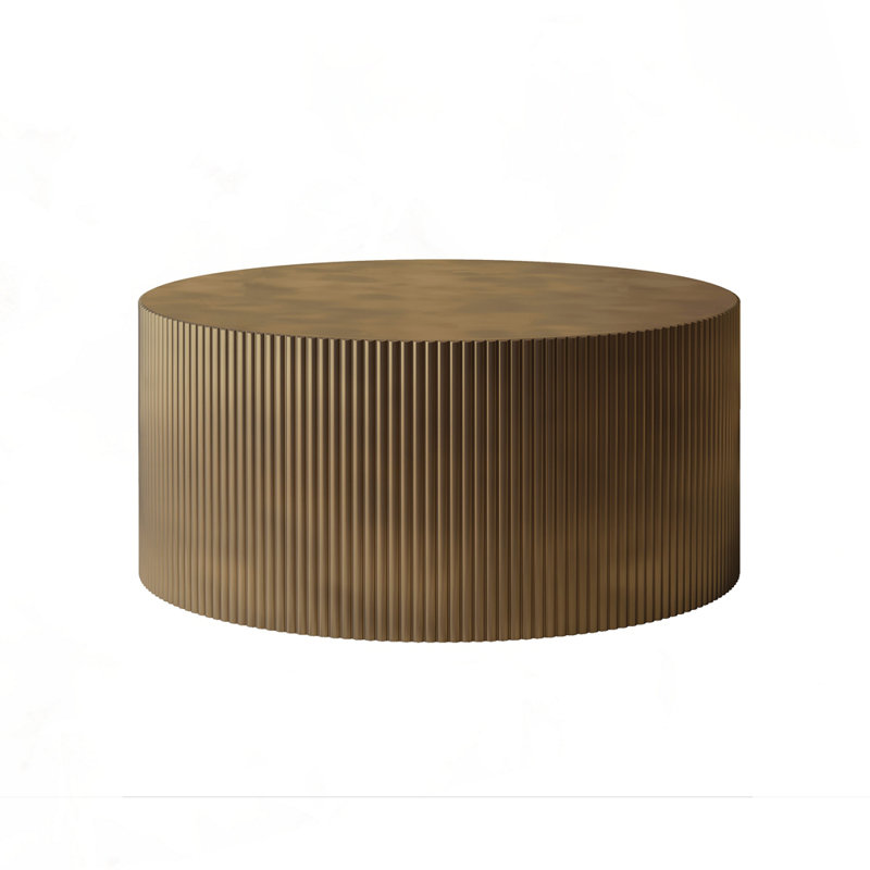 35.83" Modern Round Coffee Table