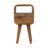 Extra Mini Oakish Curve Open Slot Bedside-2103458124