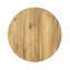 Table de bout en bois naturel Mod-Inspired, table d'appoint ronde compacte