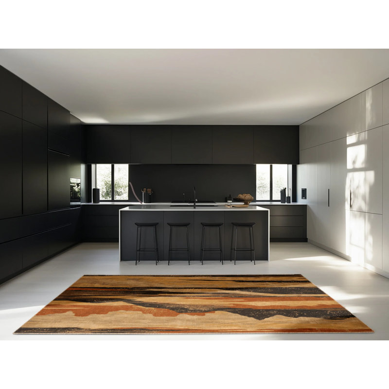 Tidal Canyon Rug, Rectangle 2' x 3'