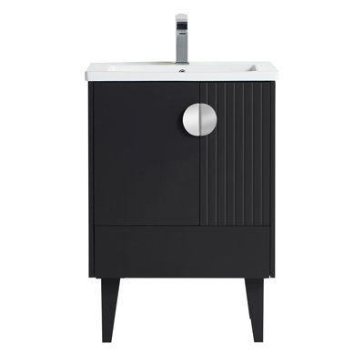 Ensemble de meuble-lavabo simple 24 po Saimah