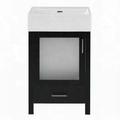 storage Ceramic Sink Modern Bathroom Vanity