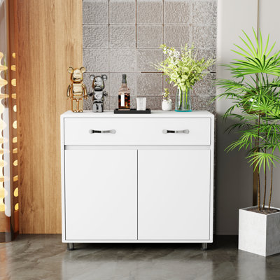 Armoire d'appoint en acier à 2 portes