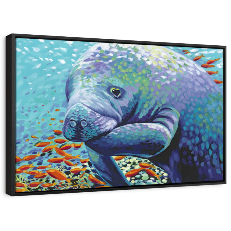 Animal «Art mural chérie de la mer II», H 9 po x l 13 po