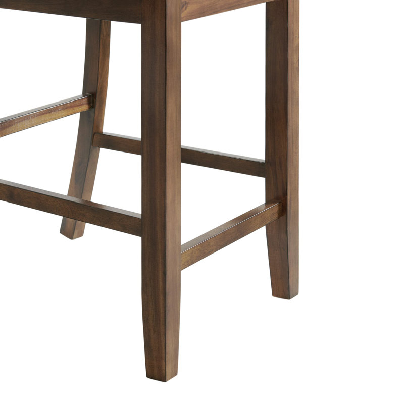 Berrian Trestle Dining Set, Brown
