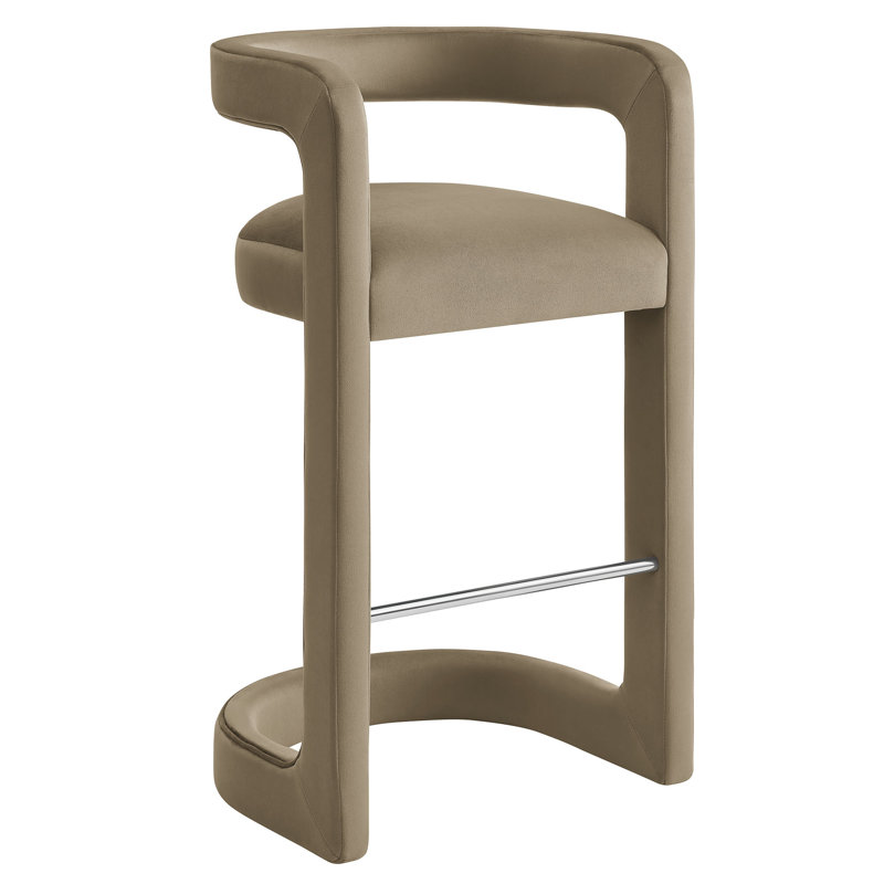 Tabouret Winslow Performance, Taupe, Tabouret de bar (siège d'une hauteur de 30,5 po)