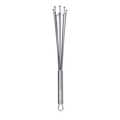Fouet à boules en acier inoxydable de 12,5 po de style restaurant - paquet de 24 - batteur à œufs standard allemand avec poignée ergonomique, lavable au lave-vaisselle - mélangeur manuel, fouet de cuisson