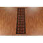 Tapis unique brun foncé 2 pi 8 po x 9 pi 5 po New Age