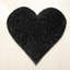 Tapis noir touffeté Vivien