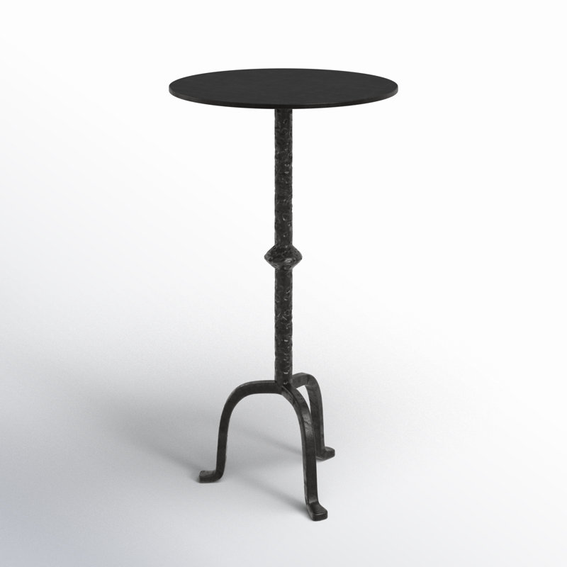 Jocelyn End Table, Raw Black