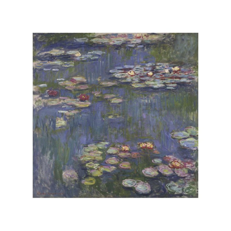 Nymphéas par Claude Monet - Impression giclée, H 22 po x l 28 po