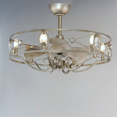 Ralls 28'' Ceiling Fan with Light Kit