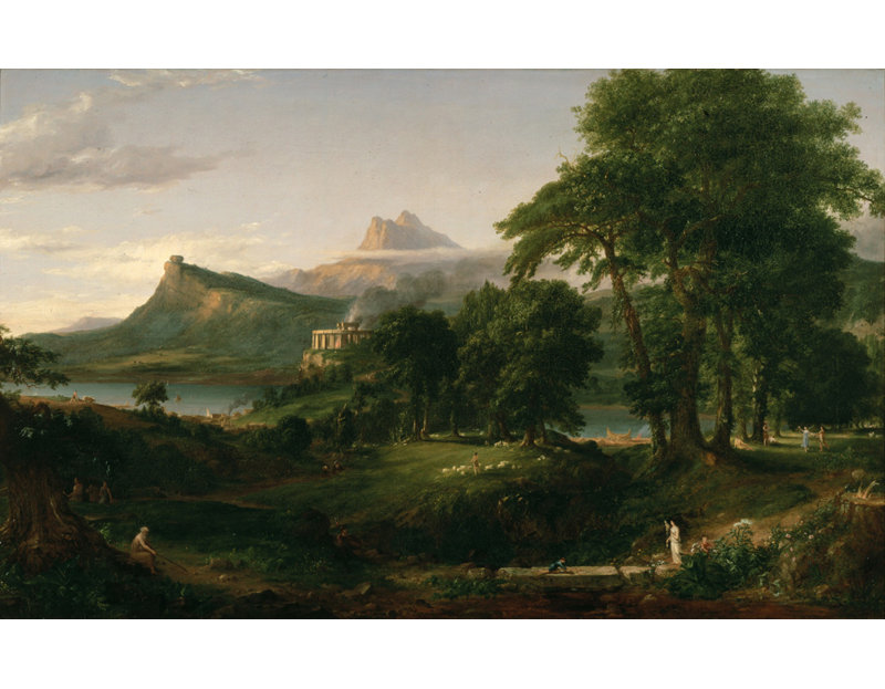 The Course of Empire: The Arcadian or Pastoral State