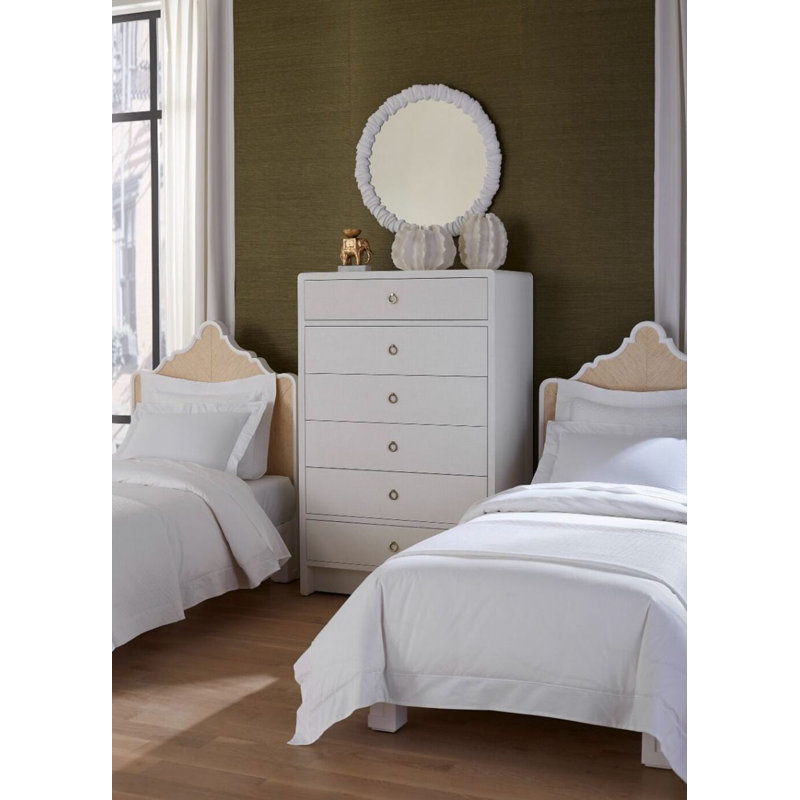 Bryant 6 - Drawer Dresser, Chiffon White