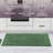 Lavish Home 4PC Bathroom Rugs - 2575 GSM Reversible Cotton Bathroom Mat Set-Machine Washable Bath Mats for Bathroom, Kitchen, Laundry Room (Green)-454925391
