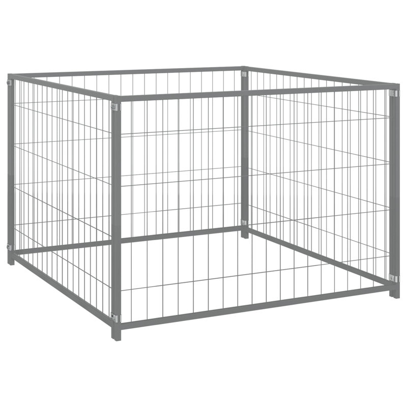 Coova 27.56cm H Steel Exercise Pen, Silver