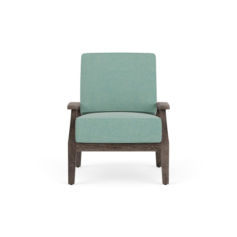 Frontier Outdoor Lounge Chair, Bark, Wayfarer Dune