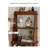 Freestanding Folding Ladder Storage Shelf