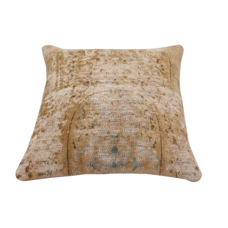 Housse et insert de coussin carré 100% laine