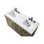 Meuble-lavabo double 54 po Ahner-999402156