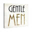 « doux hommes », art textuel sur toile-668512560