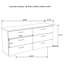 Ensemble de chambre double 4 pièces Dulcey-1858612035