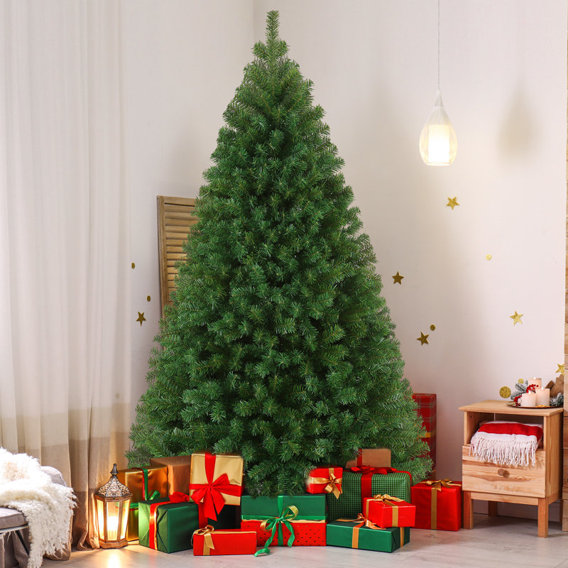 Arbre de Noël épinette vert 90 po, H 7 pi 6 po