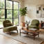 Upholstered Accent Chair-1865321757