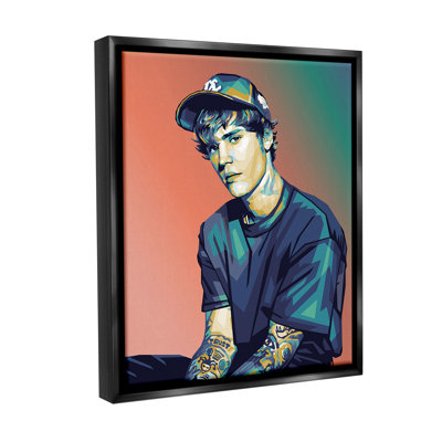 " Justin Portrait With Hat "