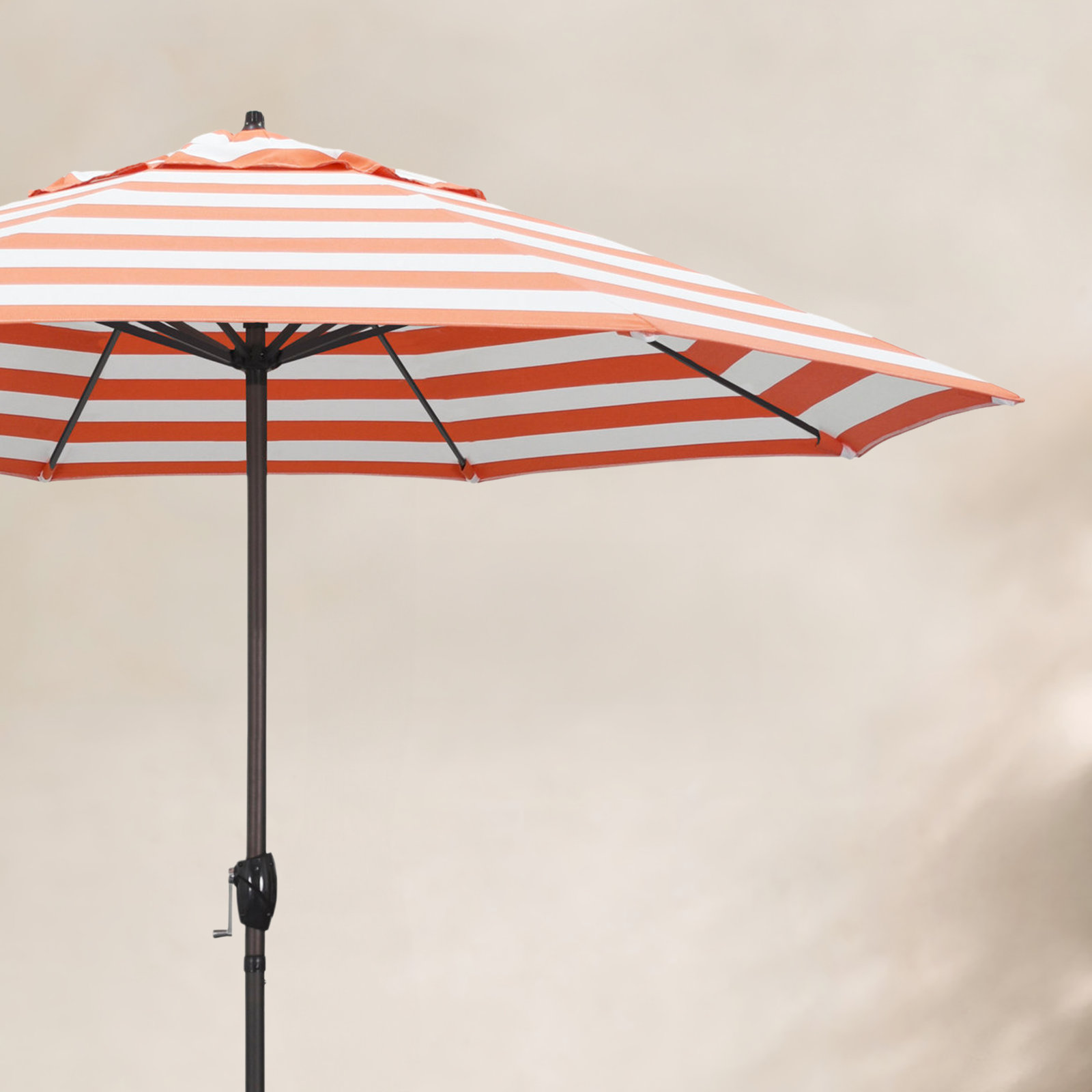 9' Market Sunbrella Umbrella, Cabana Flame Sunbrella®