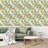 Narcissus Wallpaper Floral Tile