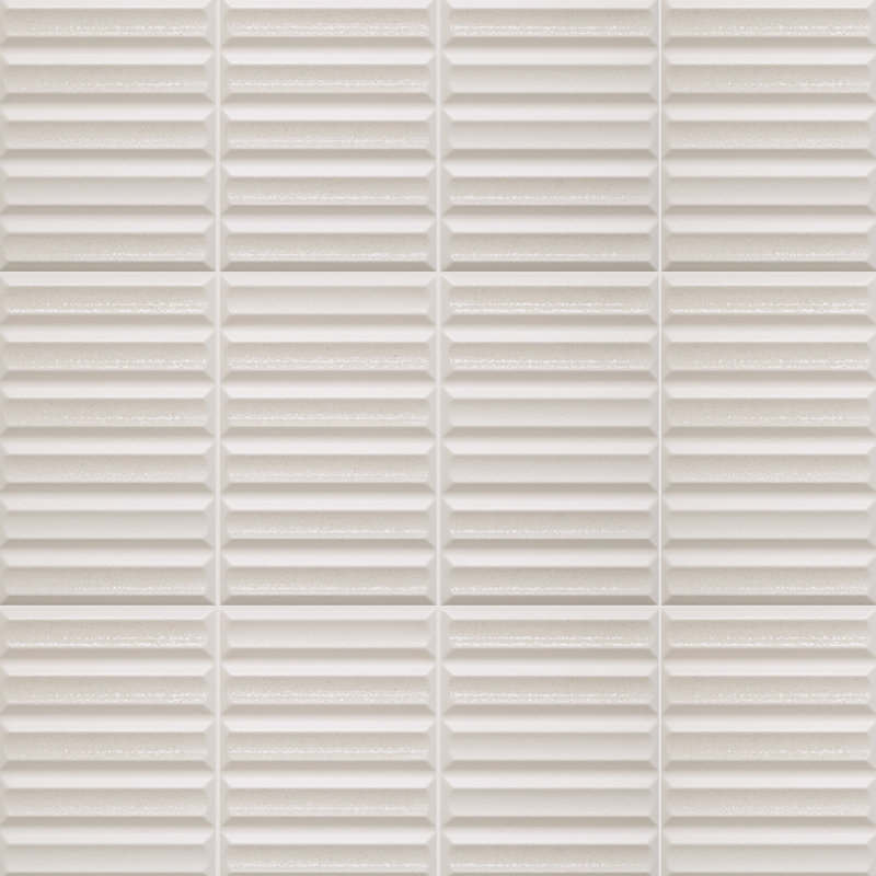 Carreau de céramique cannelé Groove 8X16, Geige