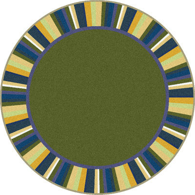 Tapis en nylon touffeté fabriqué à la machine en vert