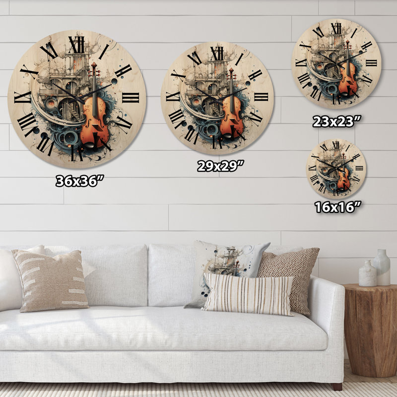 Horloge murale Retonia, Moyenne