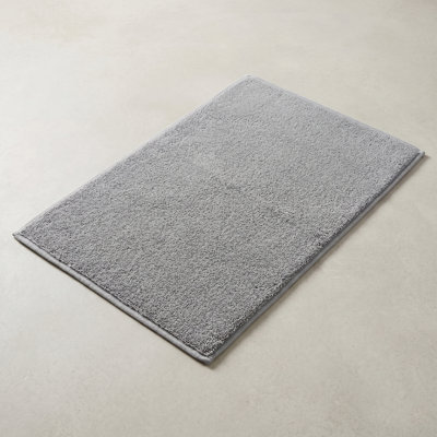 Neutral Modern Cotton 1-Piece Bath Mat Set