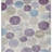 3' X 5' Plum Beige And Denim Blue Geometric Washable Indoor Outdoor Area Rug