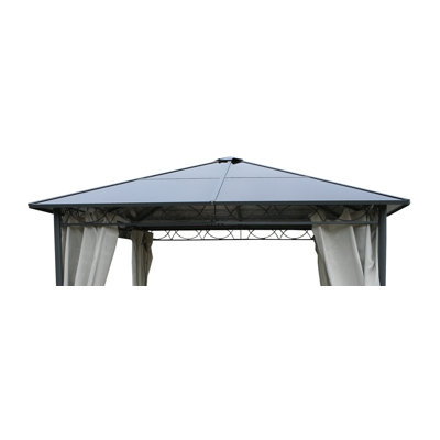 Geiger Brown Plastic Roof for Gazebo