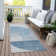 Washable Geometric Indoor / Outdoor Rug