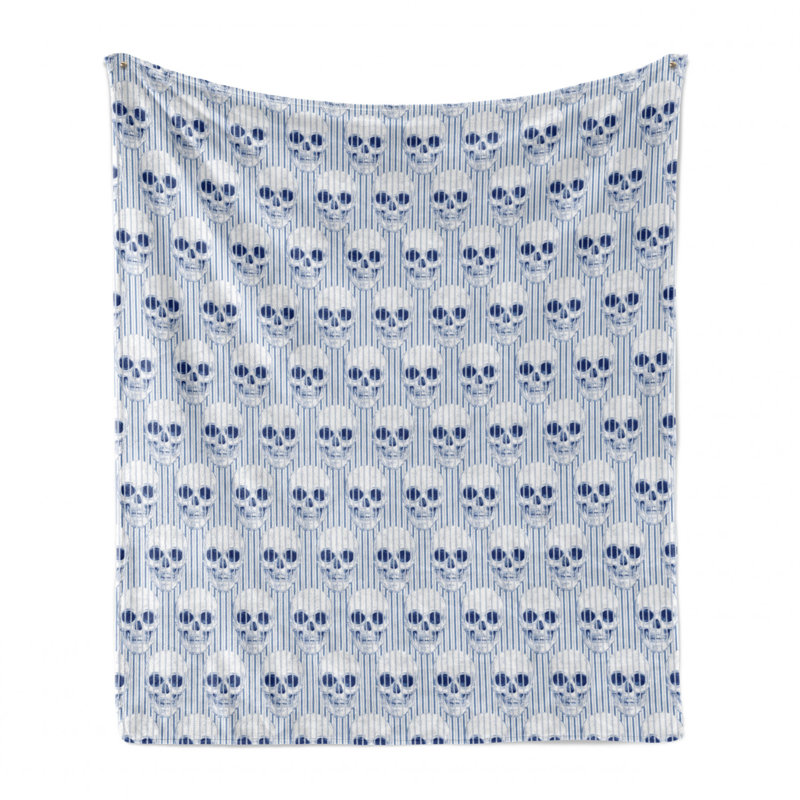 Hand Woven Throw Blanket, 50" W x 60" L
