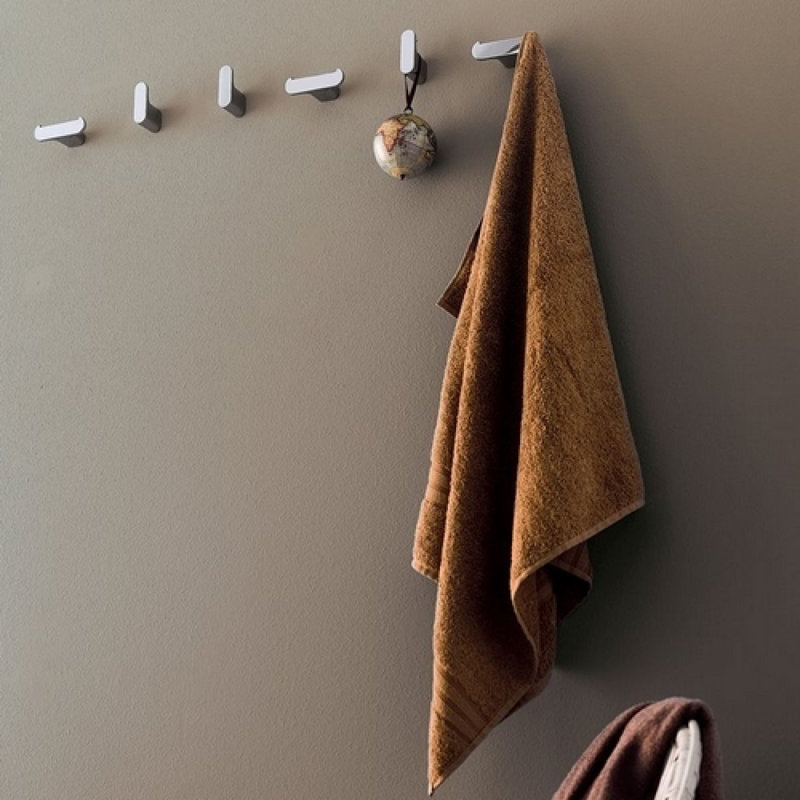 Mito Single Robe Hook, Polished Chrome