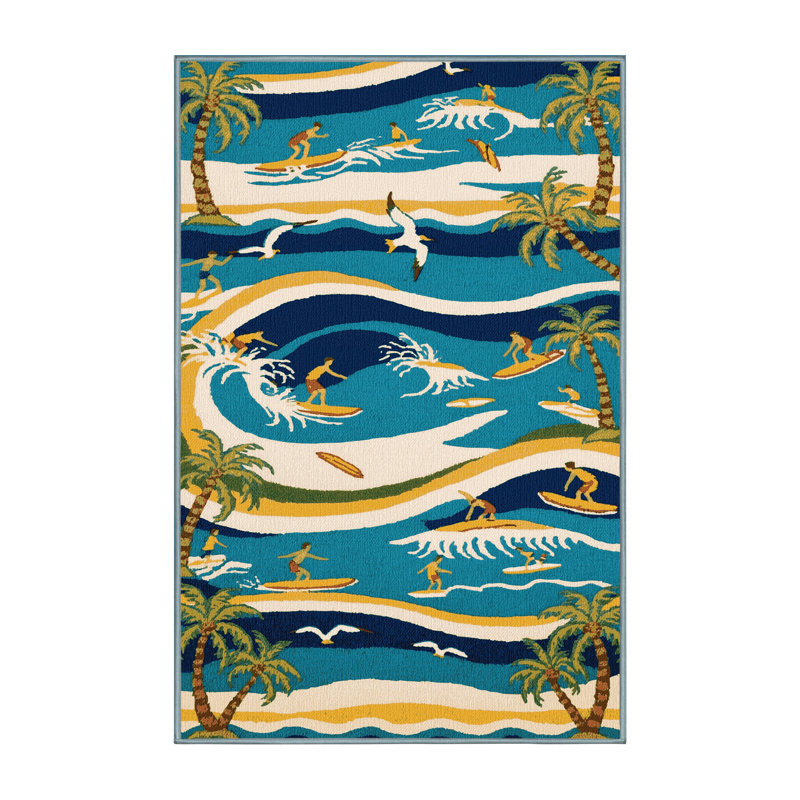  Tapis lavable pour sports de surf, Rectangulaire 2 pi x 3 pi