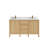 60'' Double Bathroom Vanity with Quartz Top