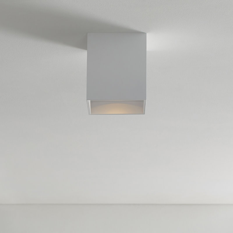 Exo 1 - Light LED Flush Mount, 2700K, Matte White/Matte White