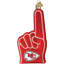 Ornement suspendu en mousse NFL-1451267969