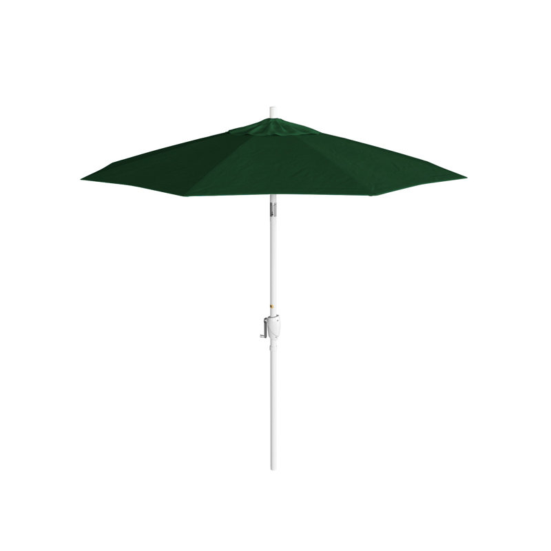 Mutsa 90'' Market Umbrella, Pacifica Hunter Green Performance Canvas